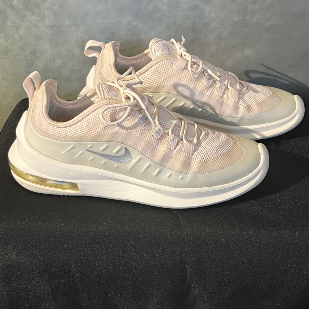 Nike Air Max Axis Premium Women's Running Shoes Pink Beige Size 7.5‎